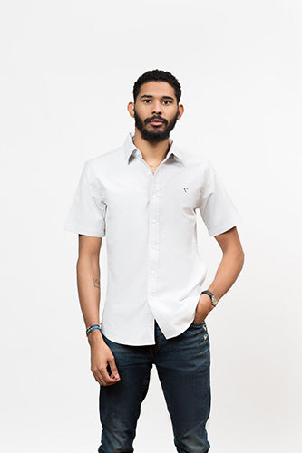 Cotton Oxford Short Sleeve